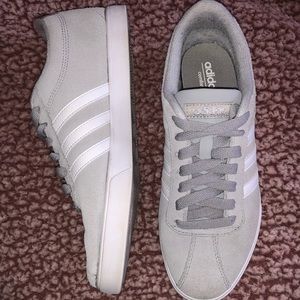 Gray Adidas Courtset Sneaker